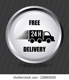 delivery graphic design , vector illustration