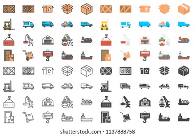 Delivery holiday icon