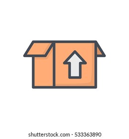 Delivery Icon Box package