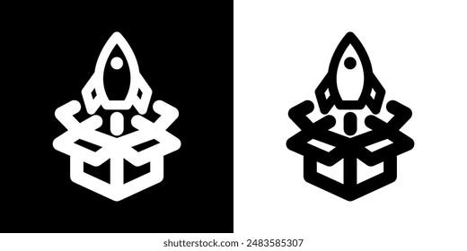 Delivery icon. Business icon. Target. Work team. Chart. Black icon. Silhouette.