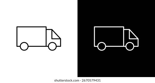 Delivery icon collection. Web design, apps.