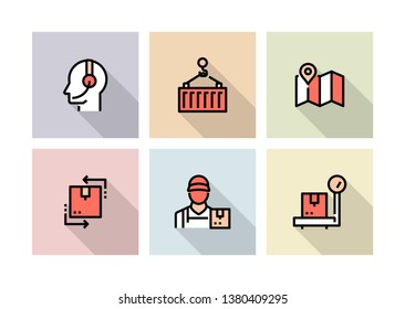 DELIVERY ICON CONCEPT