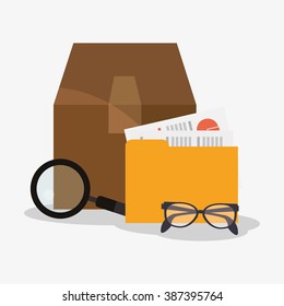 Delivery icon design 
