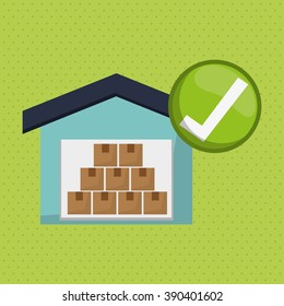 Delivery icon design
