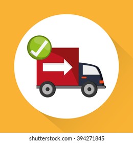 Delivery icon design