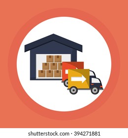 Delivery icon design