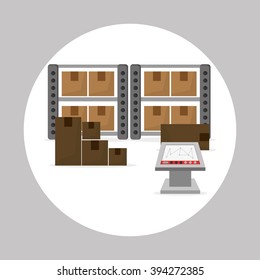 Delivery icon design