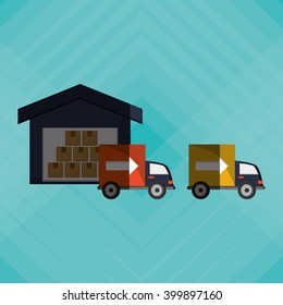 Delivery icon design