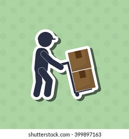 Delivery icon design