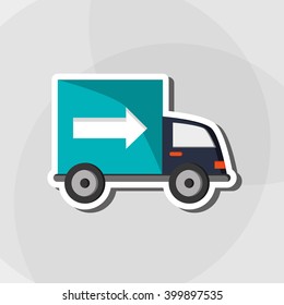 Delivery icon design