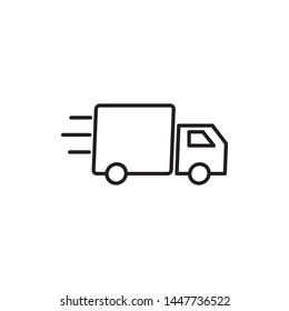  delivery  icon design template. Trendy style, vector eps 10