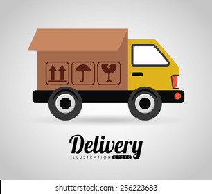 delivery icon design, vector illustration eps10 graphic 
