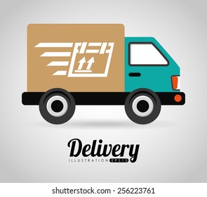 delivery icon design, vector illustration eps10 graphic 