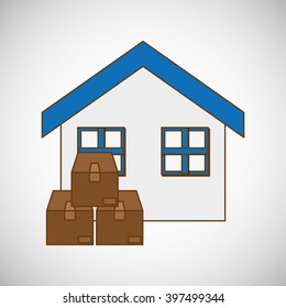 Delivery icon design, Vector illustration