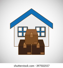 Delivery icon design, Vector illustration
