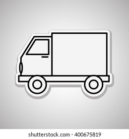 Delivery  icon design, vector illustration