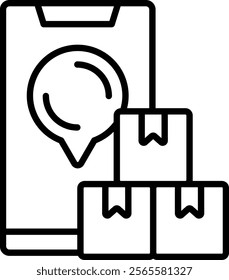 Delivery Icon Element For Design