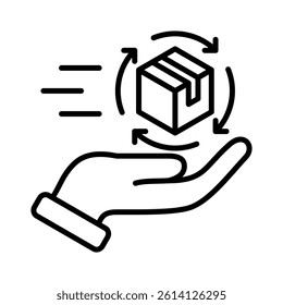 Delivery Icon Element for Design