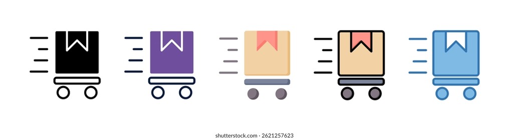 Delivery Icon Element For Design