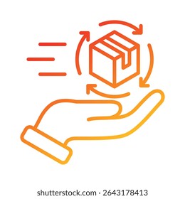 Delivery Icon Element for Design