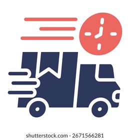 Delivery Icon Element For Design And Vector