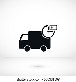 Delivery Icon, flat design best vector icon