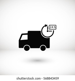 Delivery Icon, flat design best vector icon