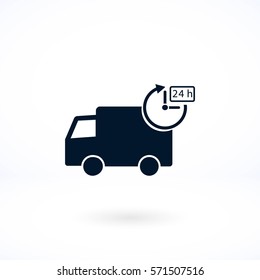Delivery Icon, flat design best vector icon