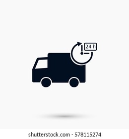 Delivery Icon, flat design best vector icon