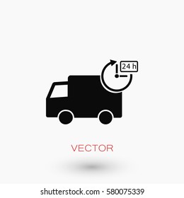 Delivery Icon, flat design best vector icon