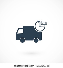 Delivery Icon, flat design best vector icon