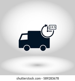 Delivery Icon, flat design best vector icon