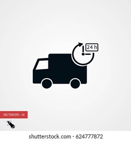 Delivery Icon, flat design best vector icon
