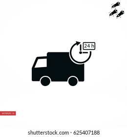 Delivery Icon, flat design best vector icon