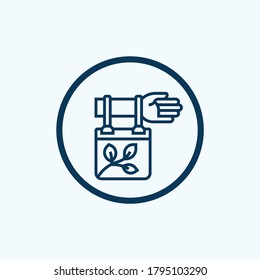 icono de entrega aislado en fondo blanco de la colección de entregas. icono de entrega moderno y moda símbolo de entrega para logotipo, web, aplicación