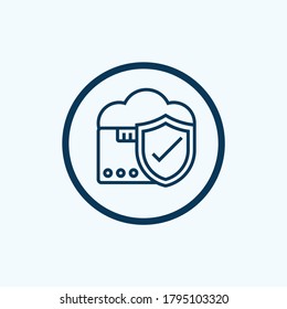 delivery icon isolated on white background from delivery collection. delivery icon trendy and modern delivery symbol for logo, web, app