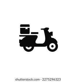 Delivery icon isolated on white background