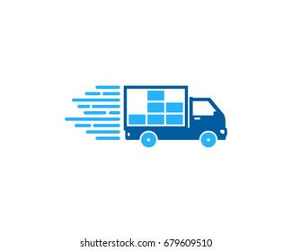 Delivery Icon Logo Design Element