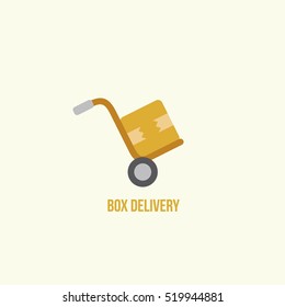 Delivery icon and logo design template.