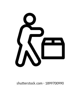 delivery icon or logo isolated sign symbol vector illustration - high quality black style vector icons

