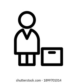 delivery icon or logo isolated sign symbol vector illustration - high quality black style vector icons
