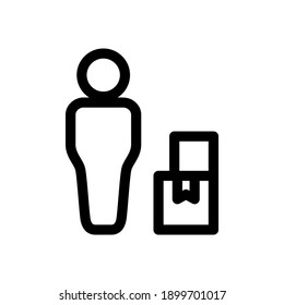 delivery icon or logo isolated sign symbol vector illustration - high quality black style vector icons
