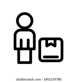 delivery icon or logo isolated sign symbol vector illustration - high quality black style vector icons
