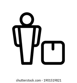 delivery icon or logo isolated sign symbol vector illustration - high quality black style vector icons
