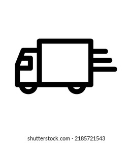 delivery icon or logo isolated sign symbol vector illustration - high quality black style vector icons
