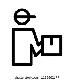delivery icon or logo isolated sign symbol vector illustration - high quality black style vector icons
