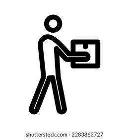 delivery icon or logo isolated sign symbol vector illustration - high quality black style vector icons
