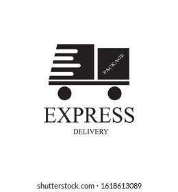 delivery icon logo vector design