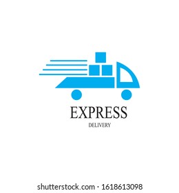 delivery icon logo vector design