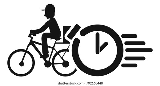 Delivery icon on a white background, Vector illustration